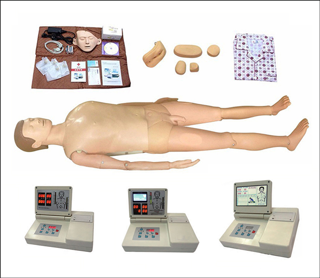 高级多功能护理急救训练模拟人(新款)  CY-CPR690A